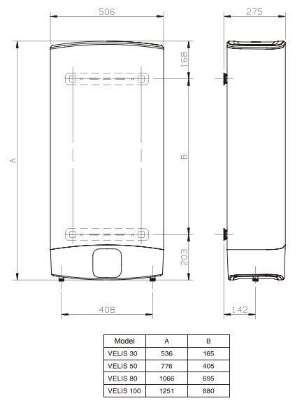 Бойлер Ariston VLS EVO 50 EU 1682561360 фото