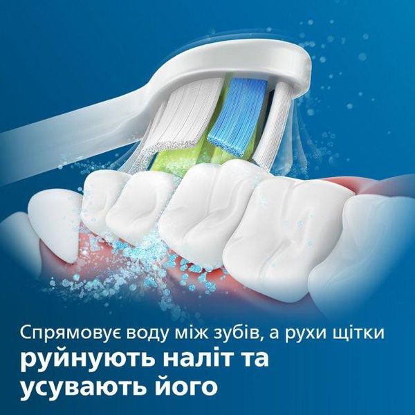 Насадки для електричної зубної щітки PHILIPS W Optimal White HX6062/10 1702202358 фото