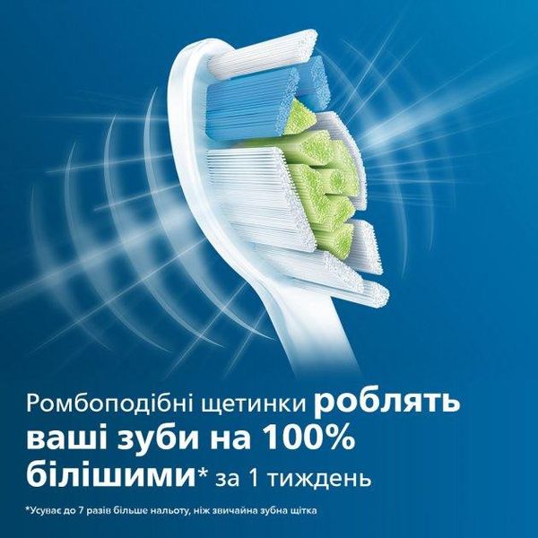 Насадки для електричної зубної щітки PHILIPS W Optimal White HX6062/10 1702202358 фото