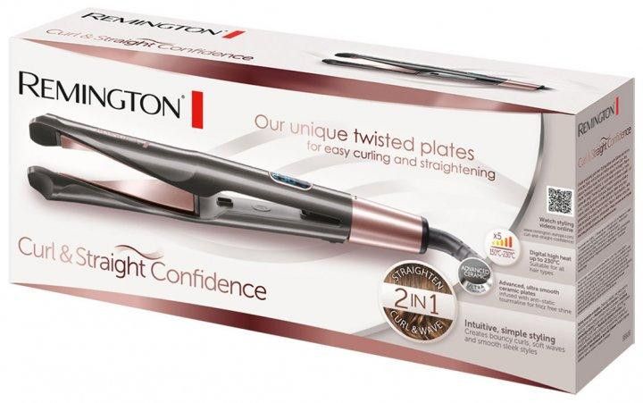 Щипці для волосся REMINGTON Curl&Straight Confidence S6606 1702203037 фото