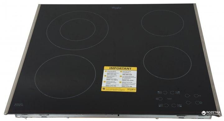 Варильна поверхня електрична WHIRLPOOL AKT 8130/LX 1700836393 фото