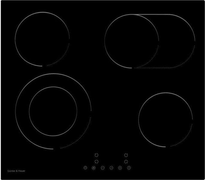 Варильна поверхня електрична GUNTER&HAUER CER 642 1700836401 фото