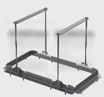 Кріплення 5kWh LFP Battery Mounting Bracket AFRB-MM100BP5-3 фото