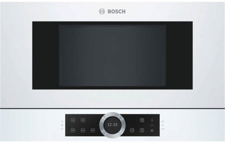 Вбудована мікрохвильова піч Bosch BFL634GW1 1692430298 фото