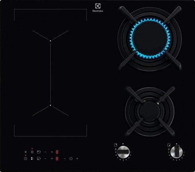 Варильна поверхня комбінована Electrolux KDI641723K 1928195115 фото