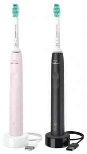 Набір електричних зубних щіток PHILIPS Sonicare 3100 series HX3675/15 1702201049 фото