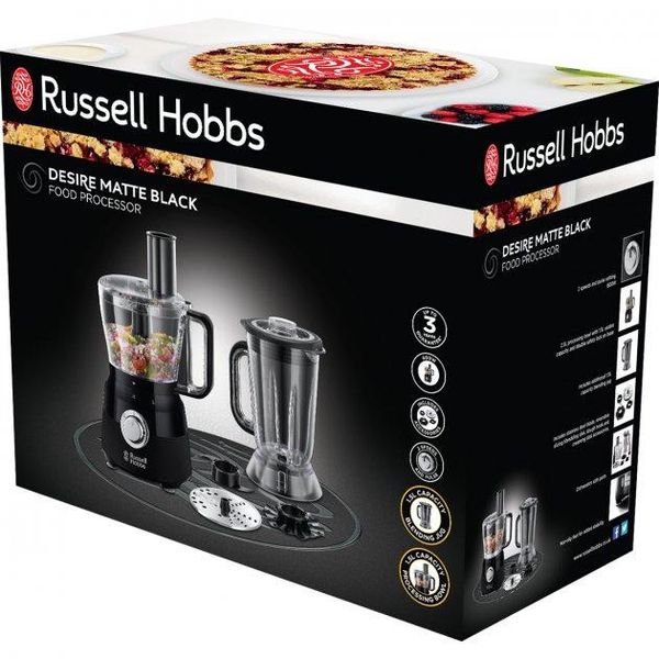 Кухонний комбайн RUSSELL HOBBS Matte Black 24732-56 1702339263 фото