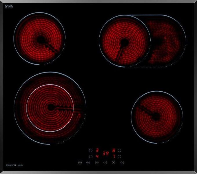 Варильна поверхня електрична GUNTER&HAUER CEM 643 1700836522 фото