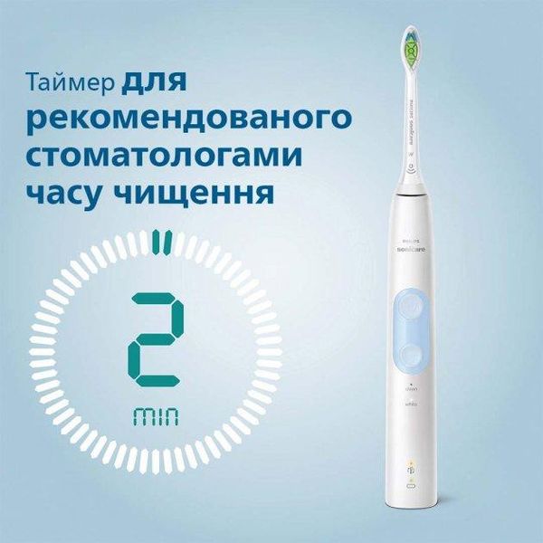 Електрична зубна щітка PHILIPS Sonicare Protective clean HX6839/28 1702203019 фото